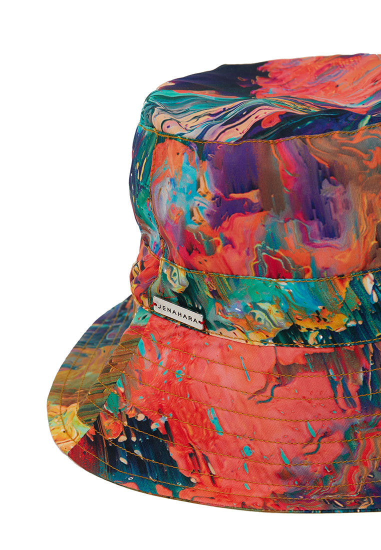 PRINTED BUCKET HAT