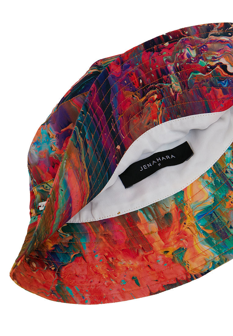 PRINTED BUCKET HAT