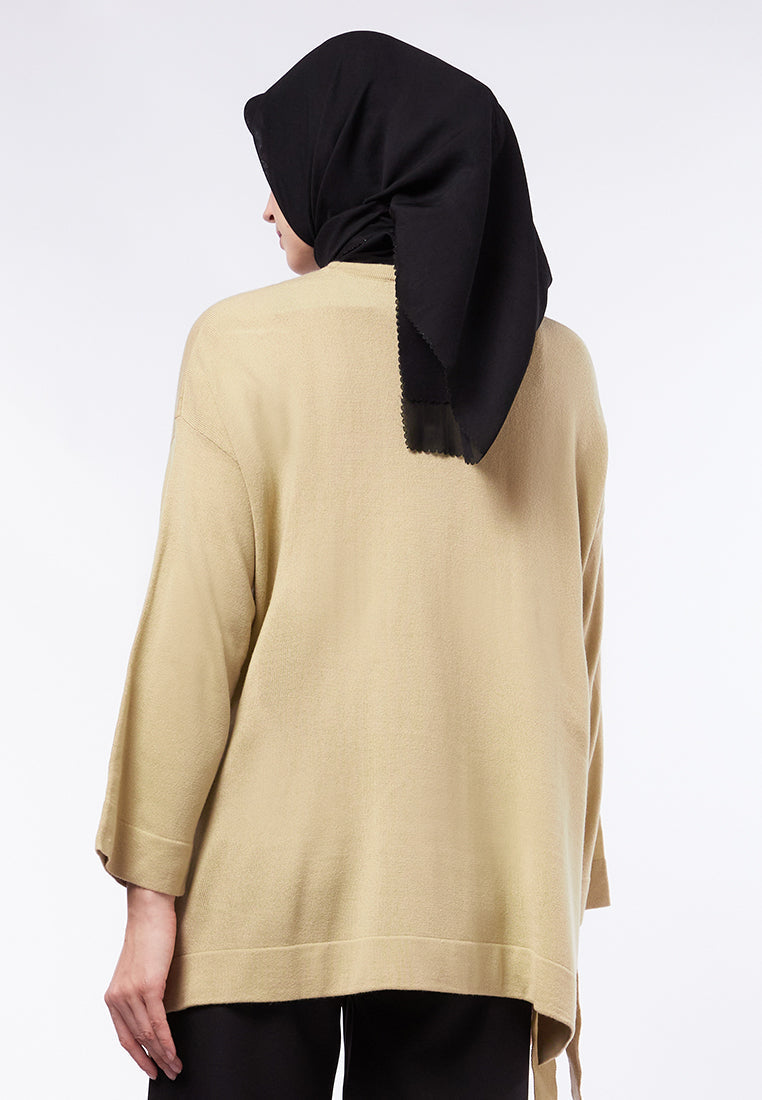 OVERSIZED KNIT TOP