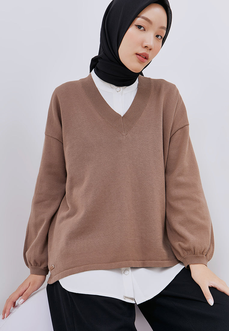 KNIT BLOUSE