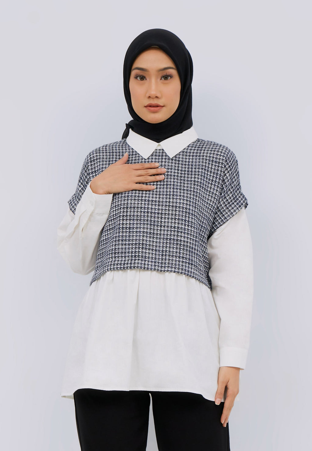 Layered Oversized Shirt
