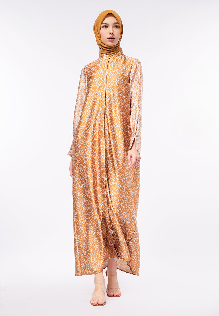 REJECT MINOR PRINTED SHIRT DRESS