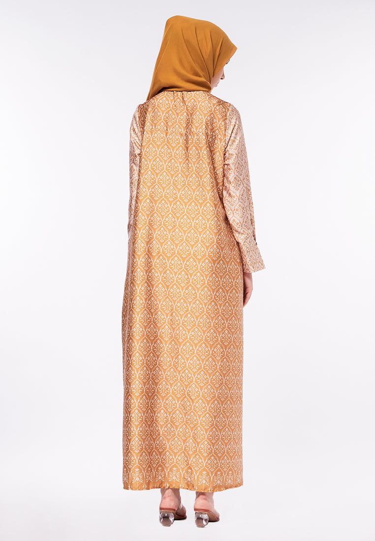 REJECT MINOR PRINTED SHIRT DRESS