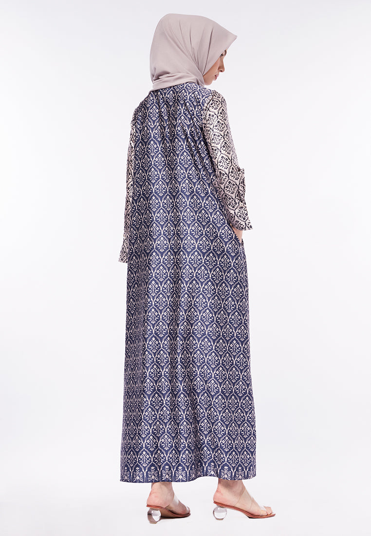 PRINTED SHIRT DRESS