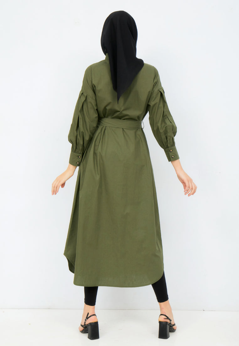 Oversized Shirt Dress