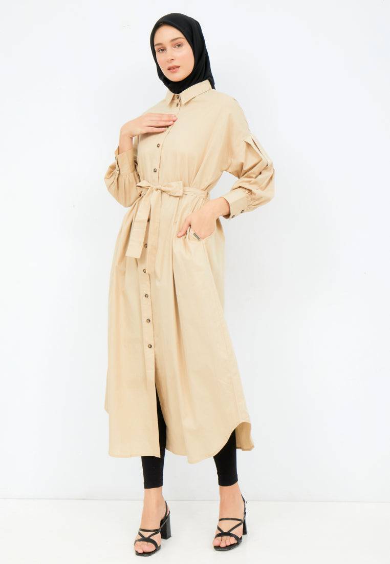Oversized Shirt Dress