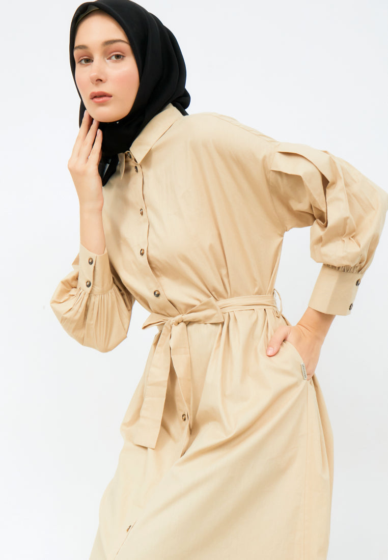 Oversized Shirt Dress