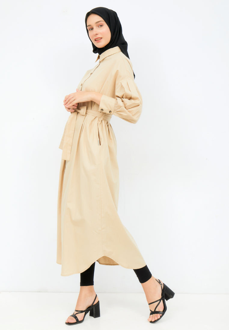 Oversized Shirt Dress