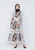 Printed Baby-Doll Dress