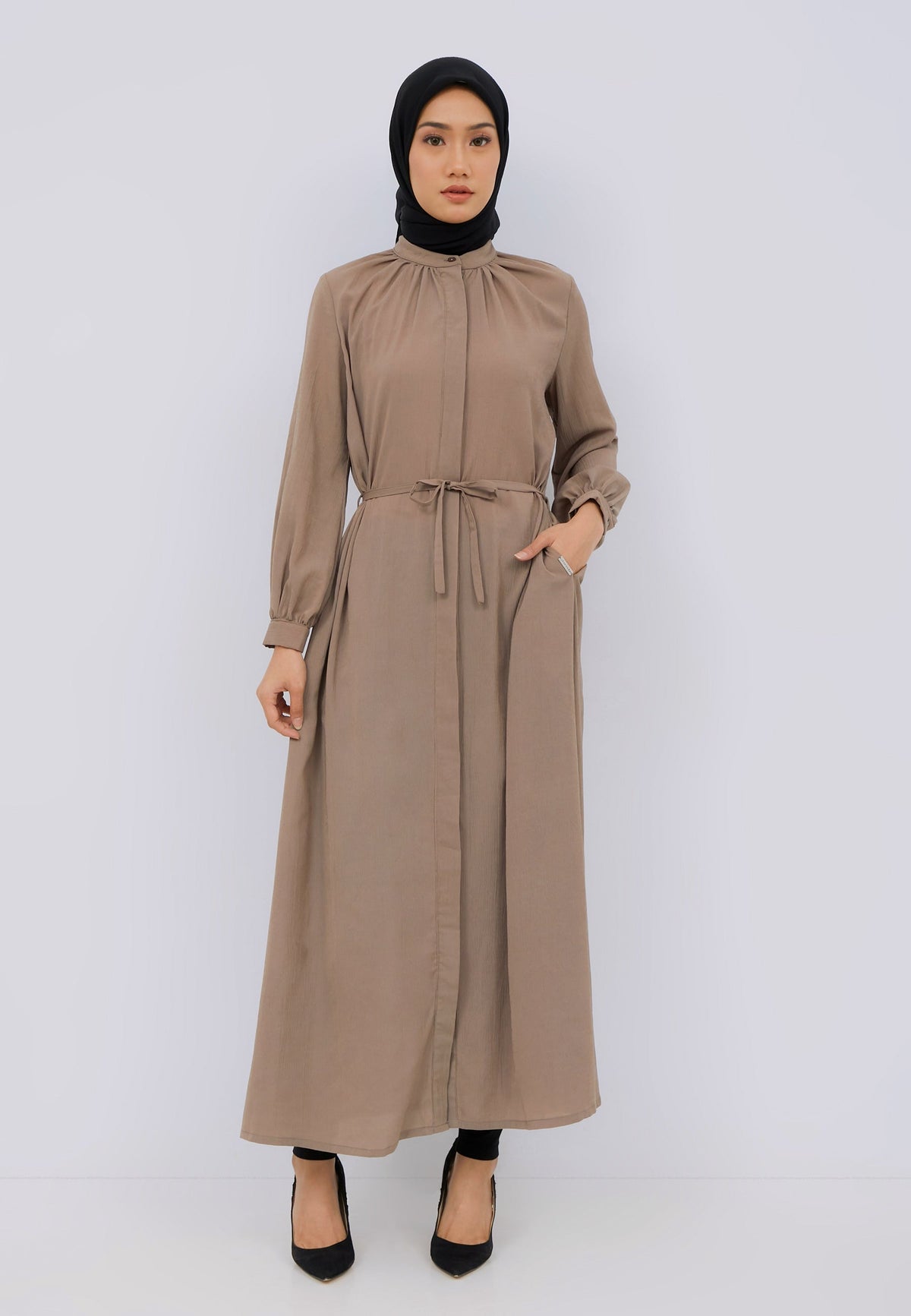 Oversized Shirt Dress