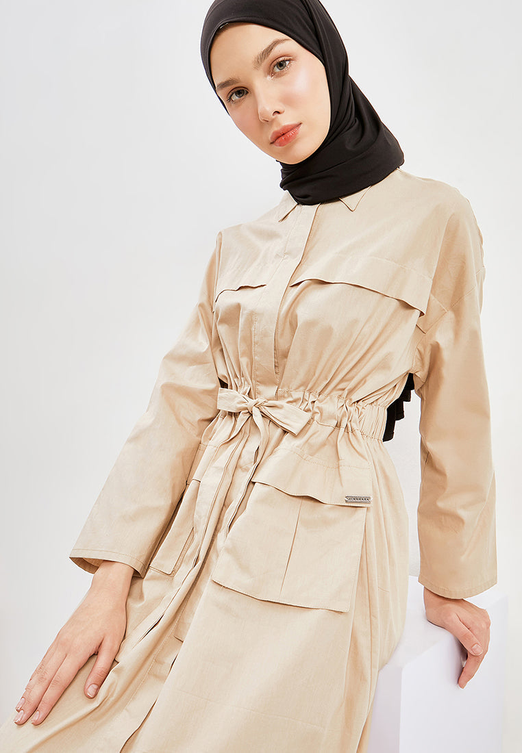 POCKET SHIRT DRESS