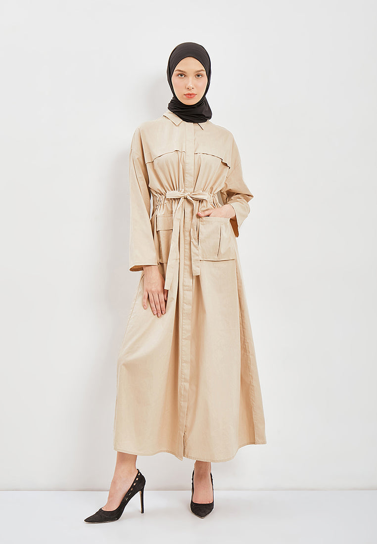 POCKET SHIRT DRESS