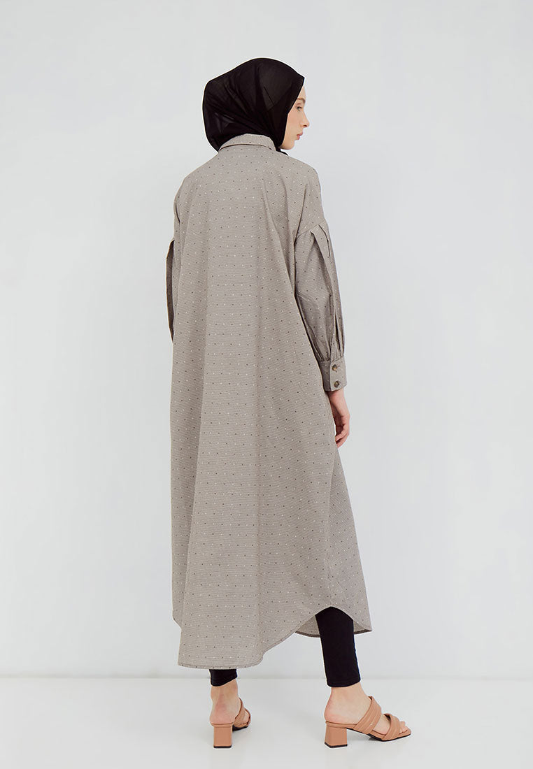 Oversized Shirt Dress