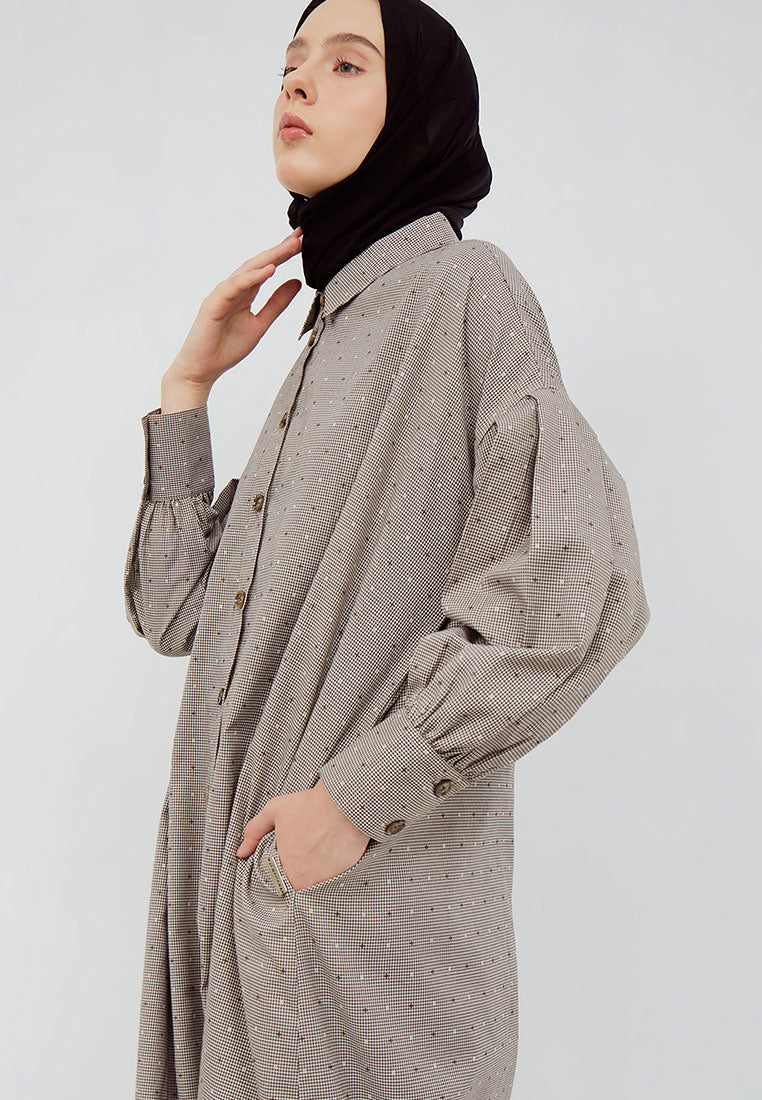 Oversized Shirt Dress