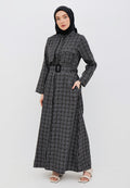 HALF-LAYERED SHIRT DRESS