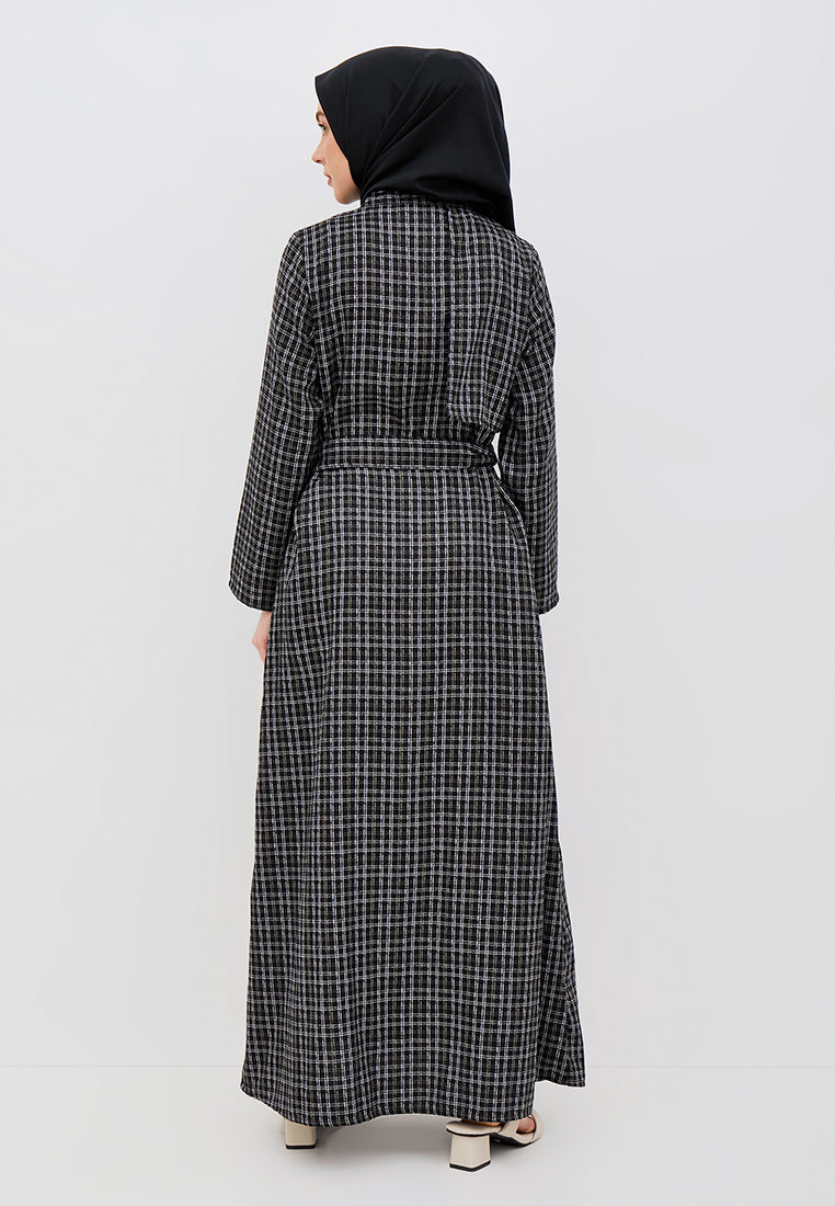 HALF-LAYERED SHIRT DRESS