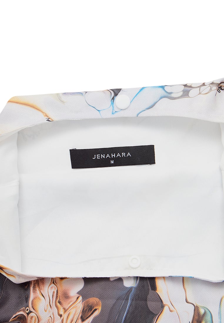 Printed Knot Bag