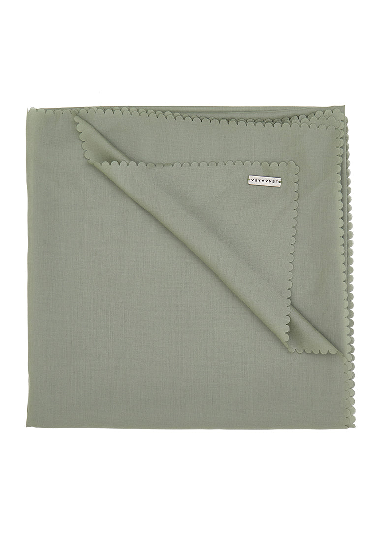 PLAIN SQUARE SCARF