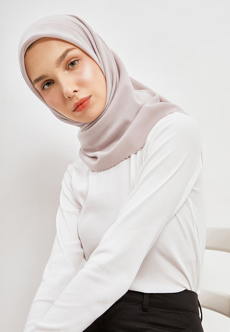 SQUARE SCARF SOLID