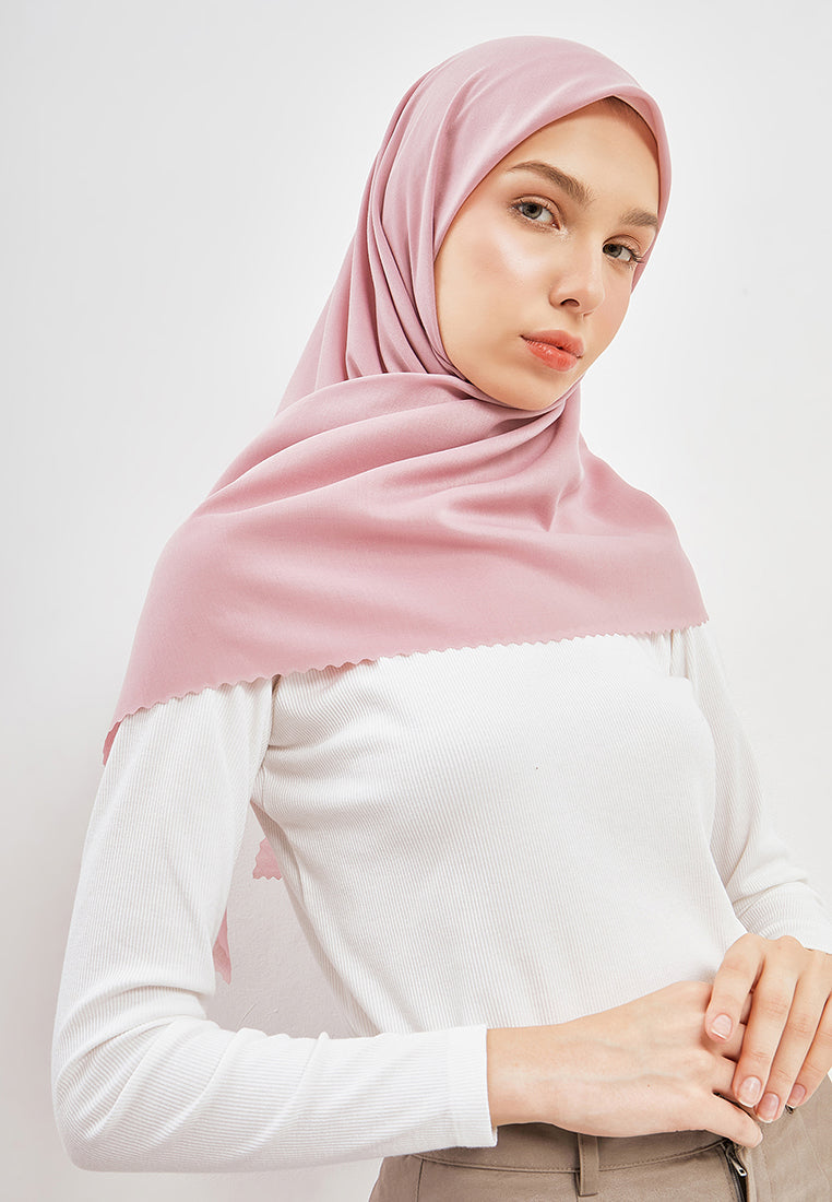 SQUARE SCARF SOLID