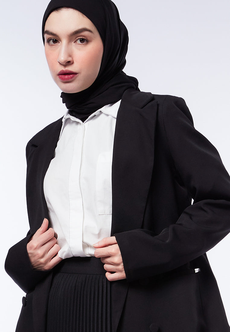 DOUBLE BREASTED BLAZER
