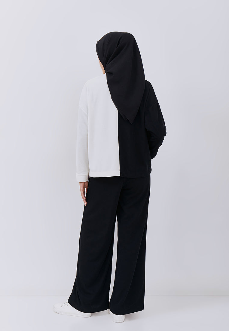 TWO TONE CARDIGAN