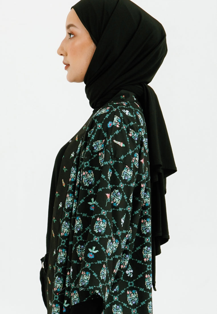 PRINTED OVERSIZED KIMONO