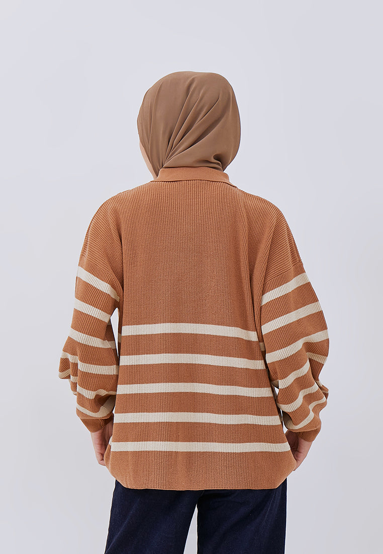 STRIPES KNIT TOP