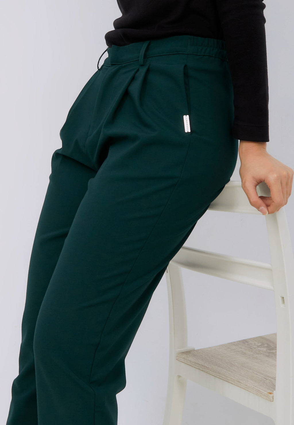 Tapered Pencil Pants