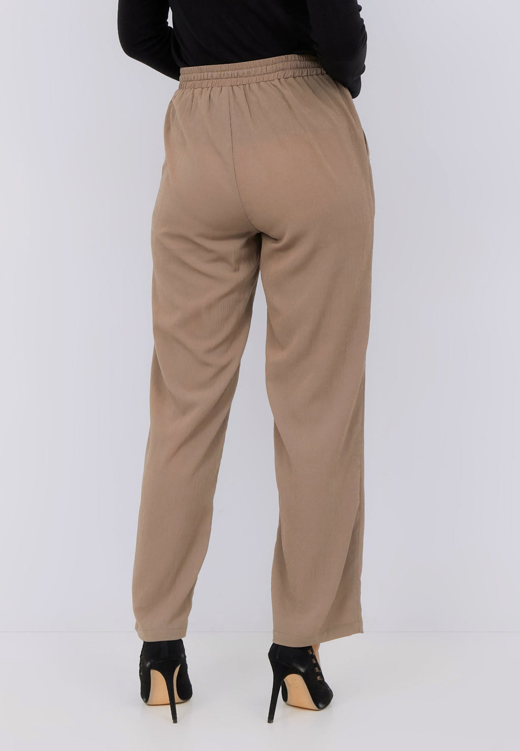 Drawstring Straight Pants