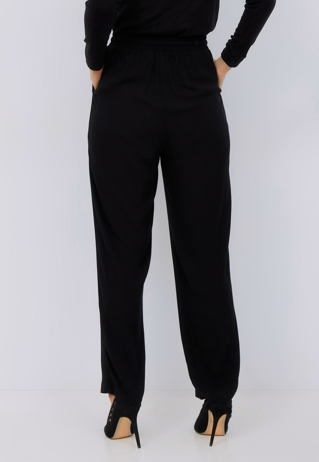 Drawstring Straight Pants