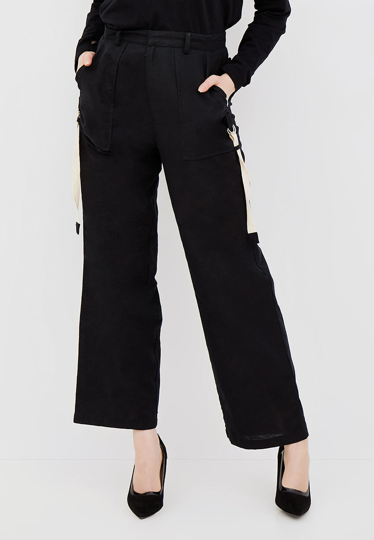 POCKET STRAIGHT PANTS