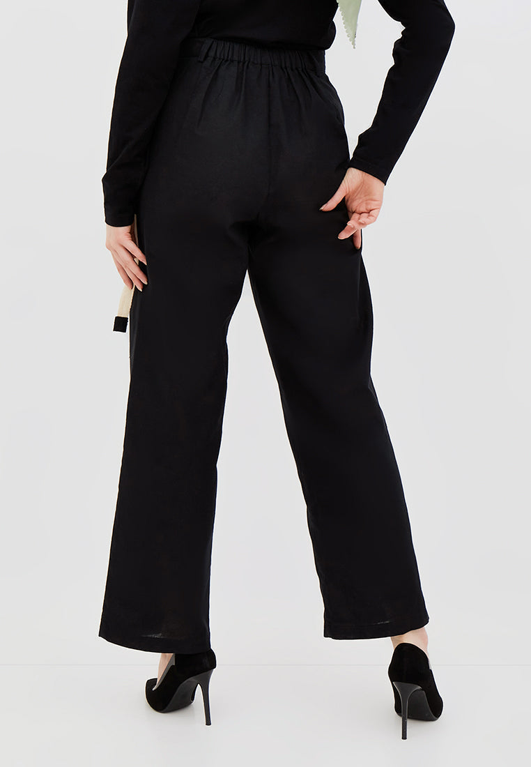 POCKET STRAIGHT PANTS