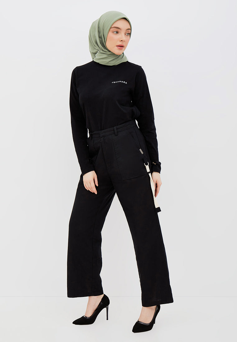 POCKET STRAIGHT PANTS