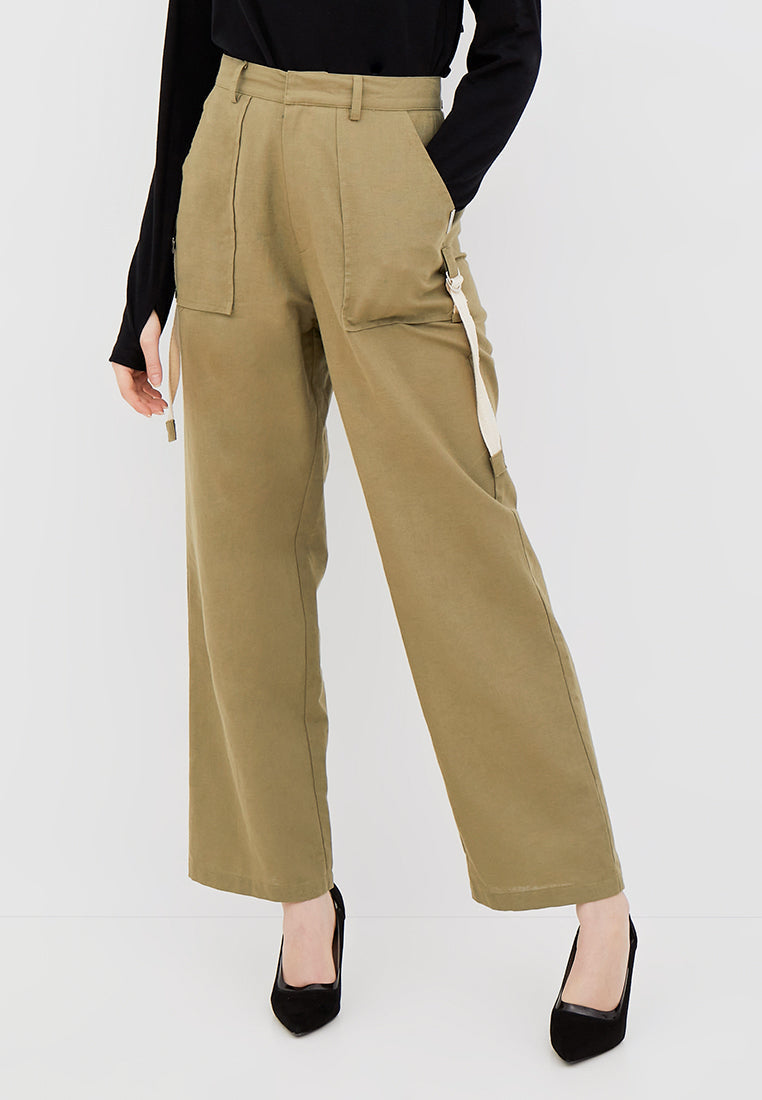 POCKET STRAIGHT PANTS