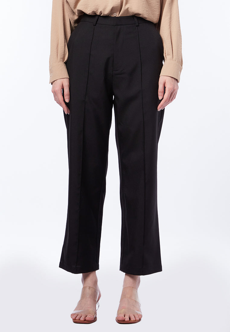 TUCKPIN STRAIGHT PANTS