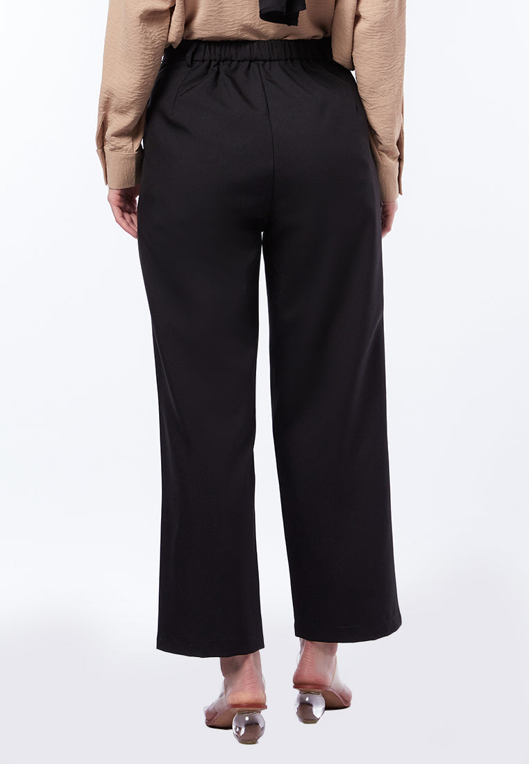 TUCKPIN STRAIGHT PANTS