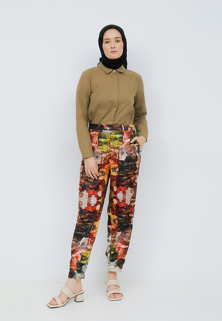 PRINTED TWO-WAY PANTS