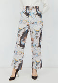 Printed Straight Pants