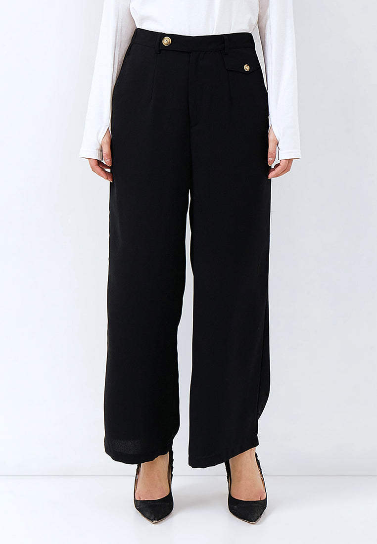 POCKET PALAZO PANTS