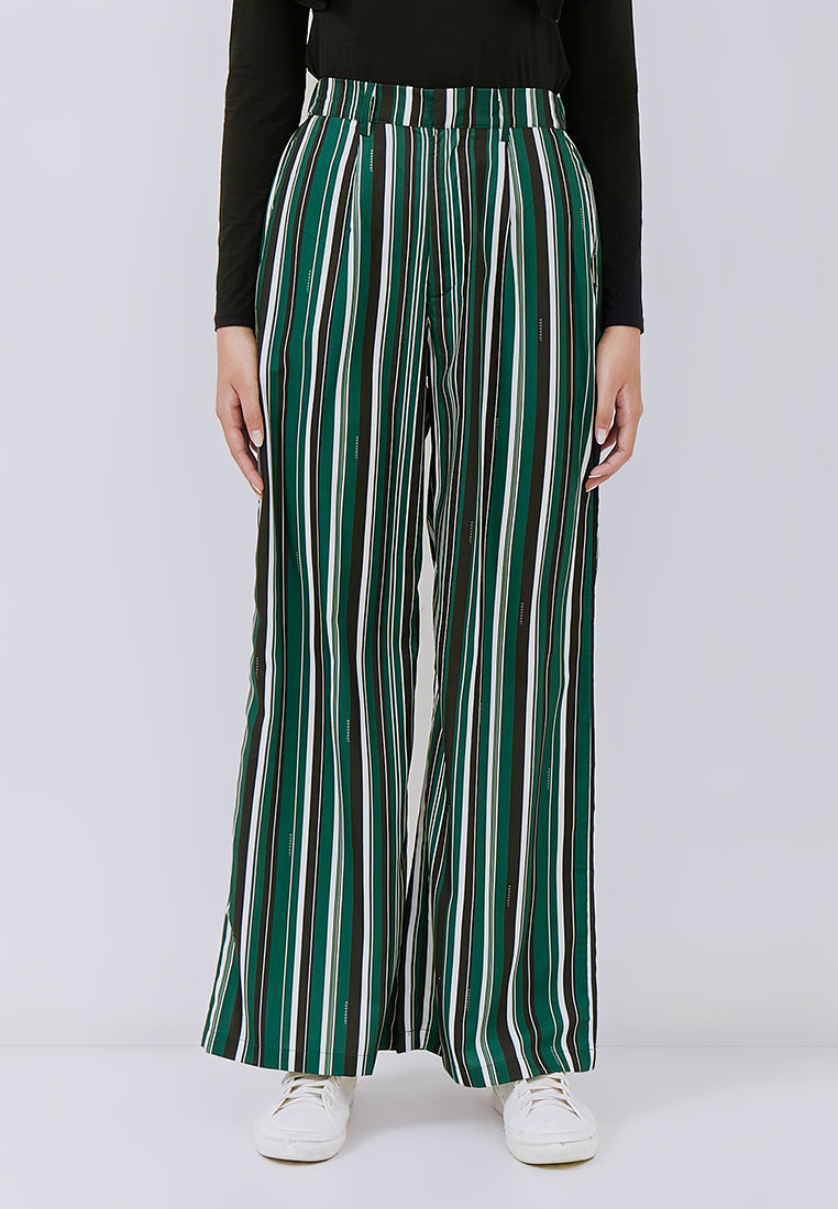 STRIPES PALAZO PANTS