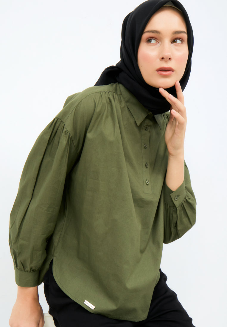 Gathered Shirt