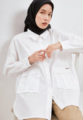 STATEMENT POCKET OVERSIZED SHIRT