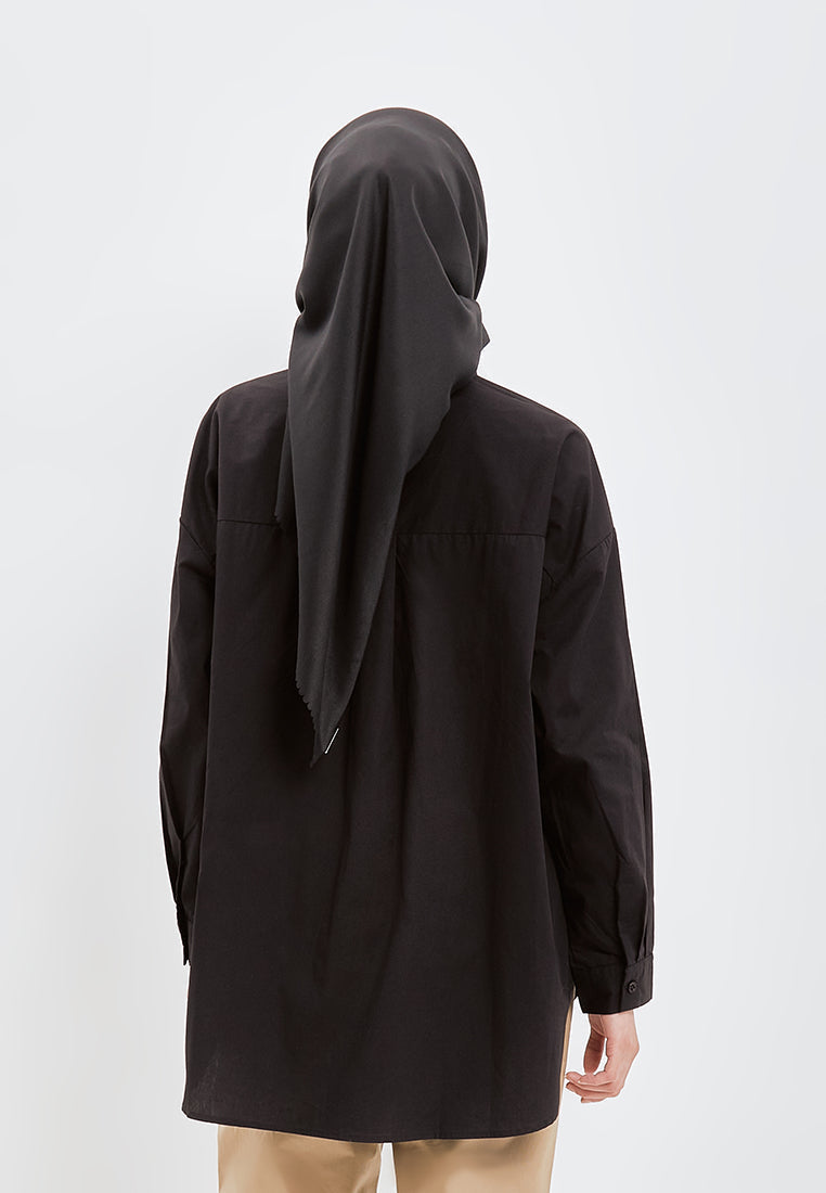 STATEMENT POCKET OVERSIZED SHIRT