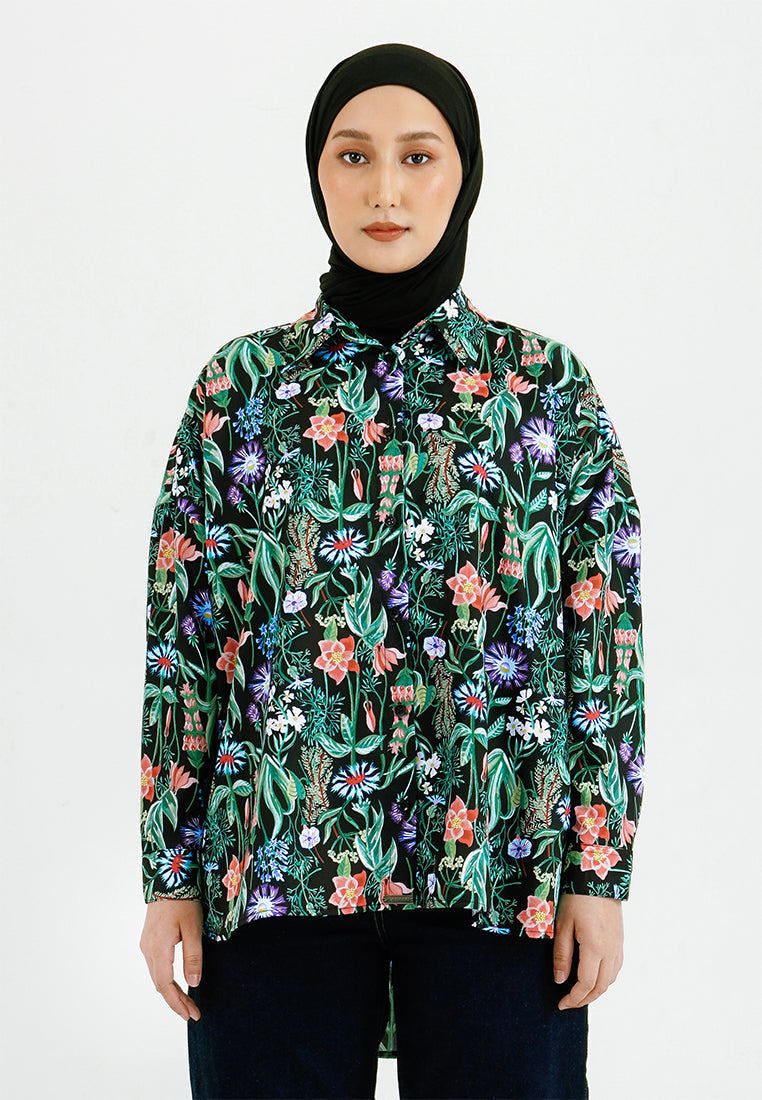 PRINTED OVERSIZED SHIRT