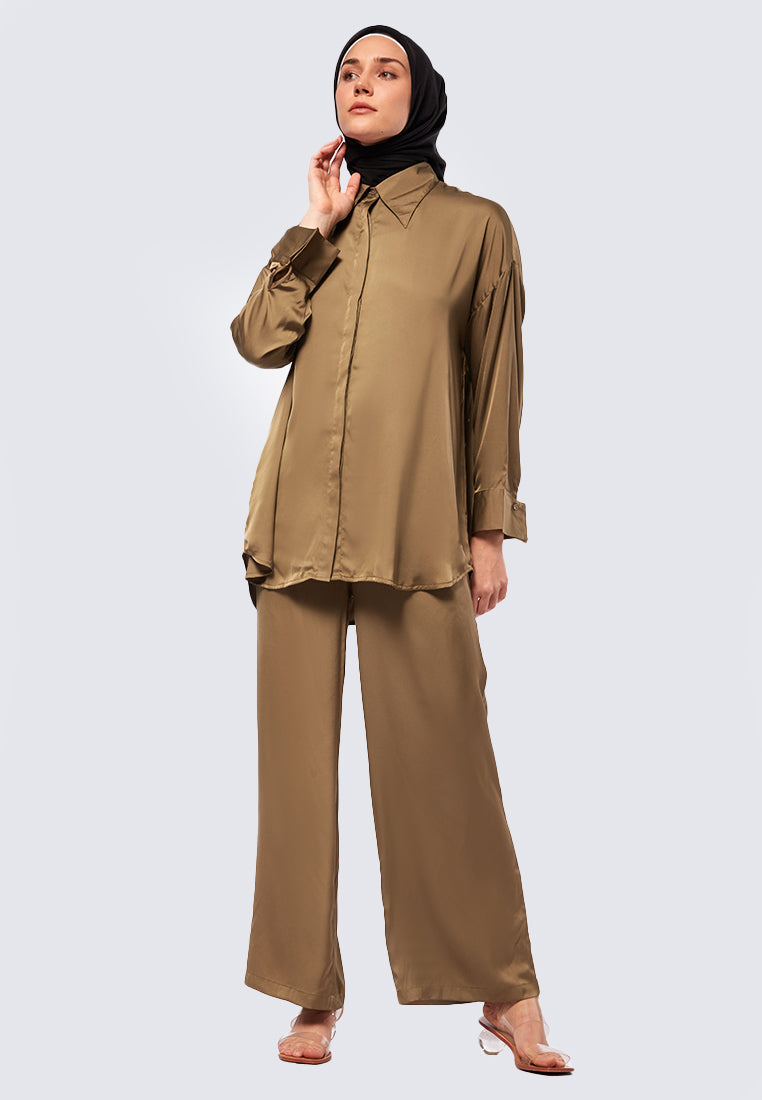 SATIN SHIRT