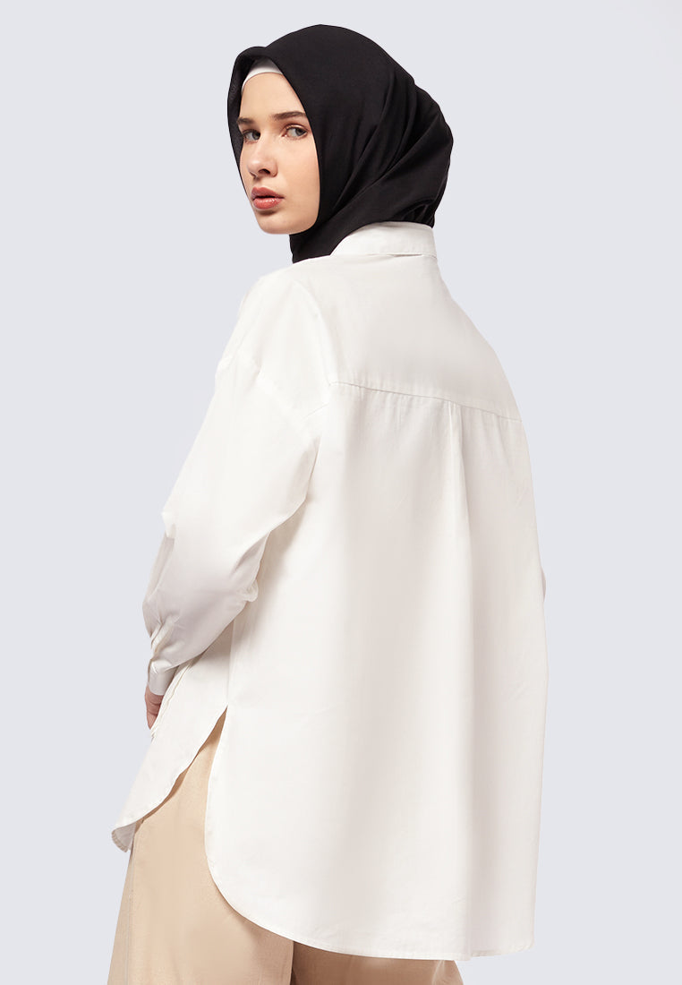 STATEMENT POCKET OVERSIZED SHIRT