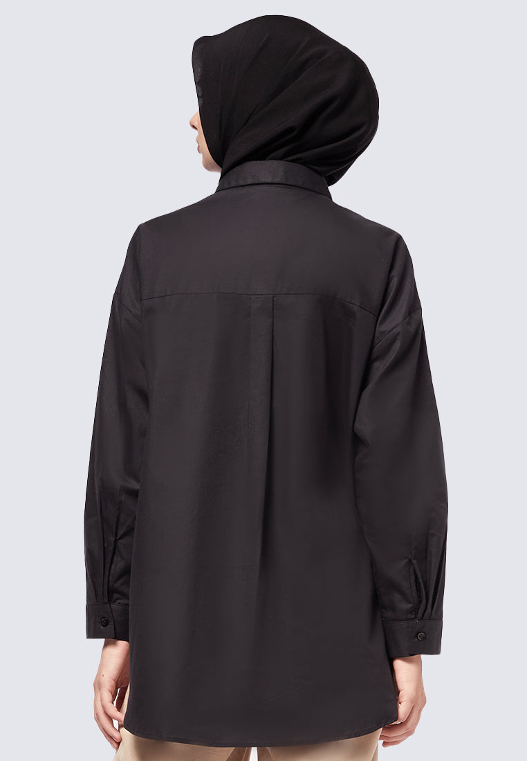 STATEMENT POCKET OVERSIZED SHIRT