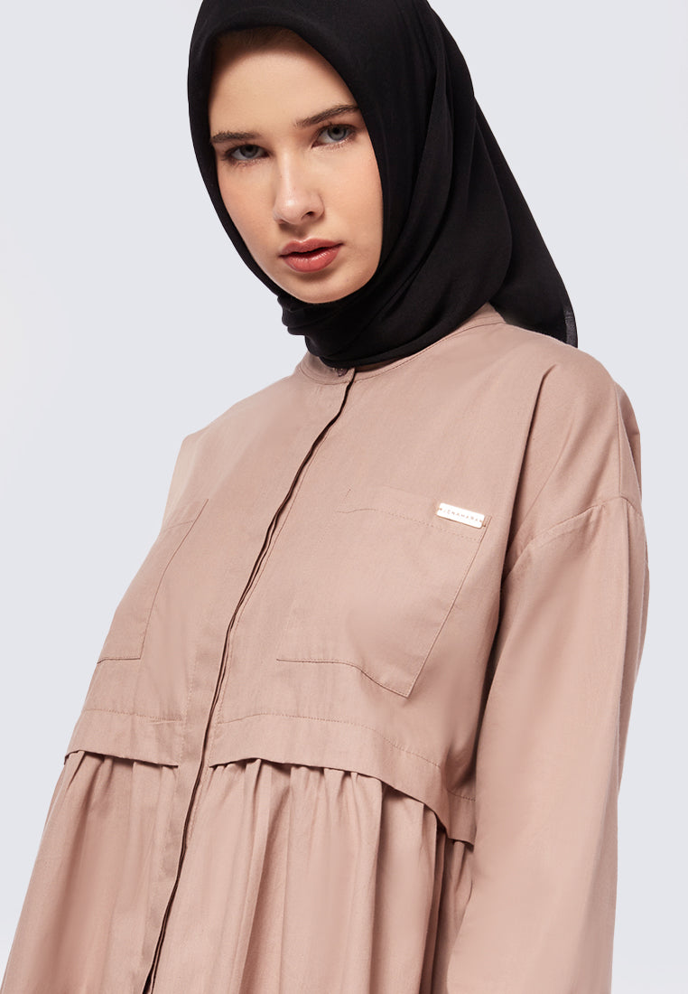 GATHERED BLOUSE