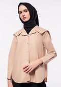 OVERSIZE COLLAR SHIRT
